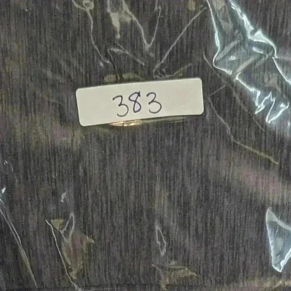 Reebok Men's Medium Mock Neck Charcoal Gray Small Zip Thumb Hole pullover - Picture 9 of 9